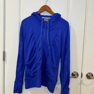 Athleta Blue Zip Up Jacket